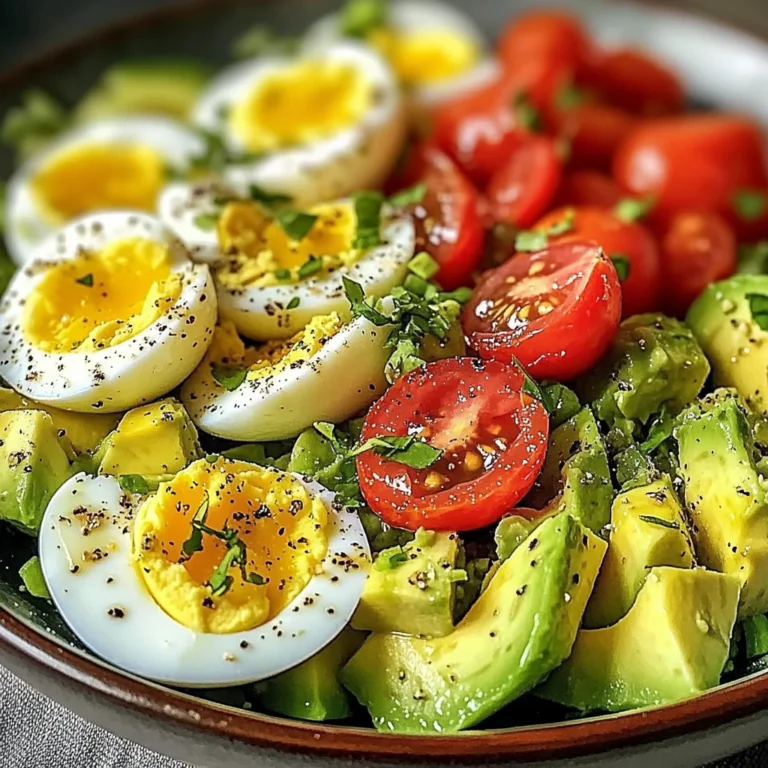 Avocado Egg Salad Bowl