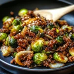Beef and Brussels Sprouts Stir-Fry