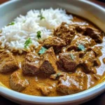 Coconut-Braised Beef Curry with Jasmine Rice