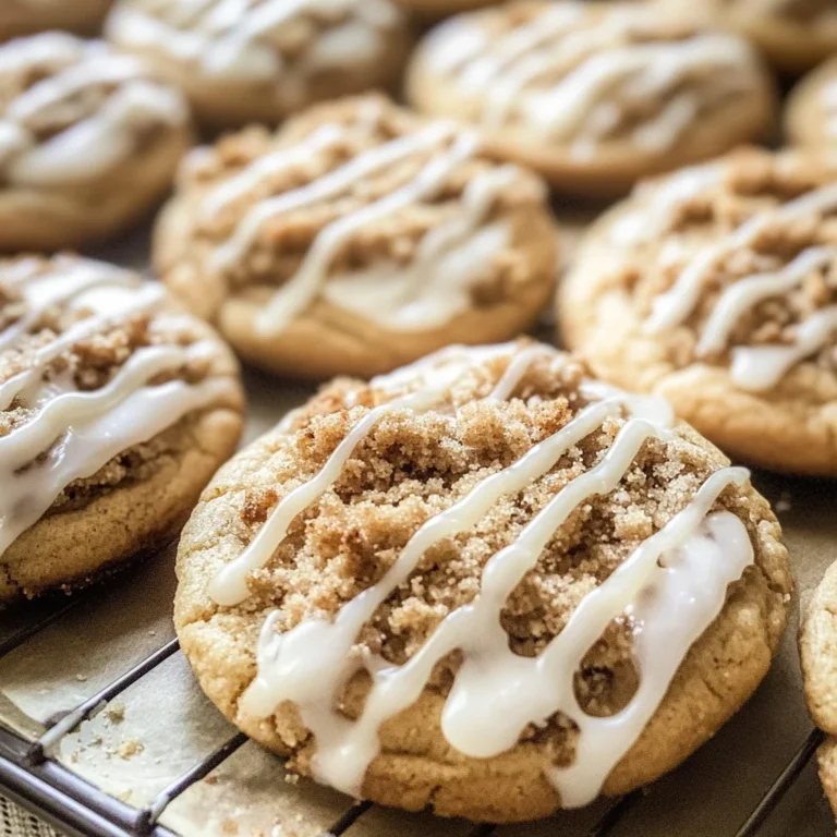 Coffee Cake Cookies