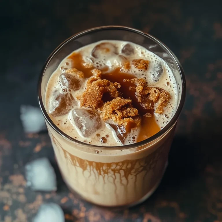 Cookie Butter Iced Chai Latte