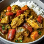 Creamy Jamaican Chicken Curry with Coconut & Spice