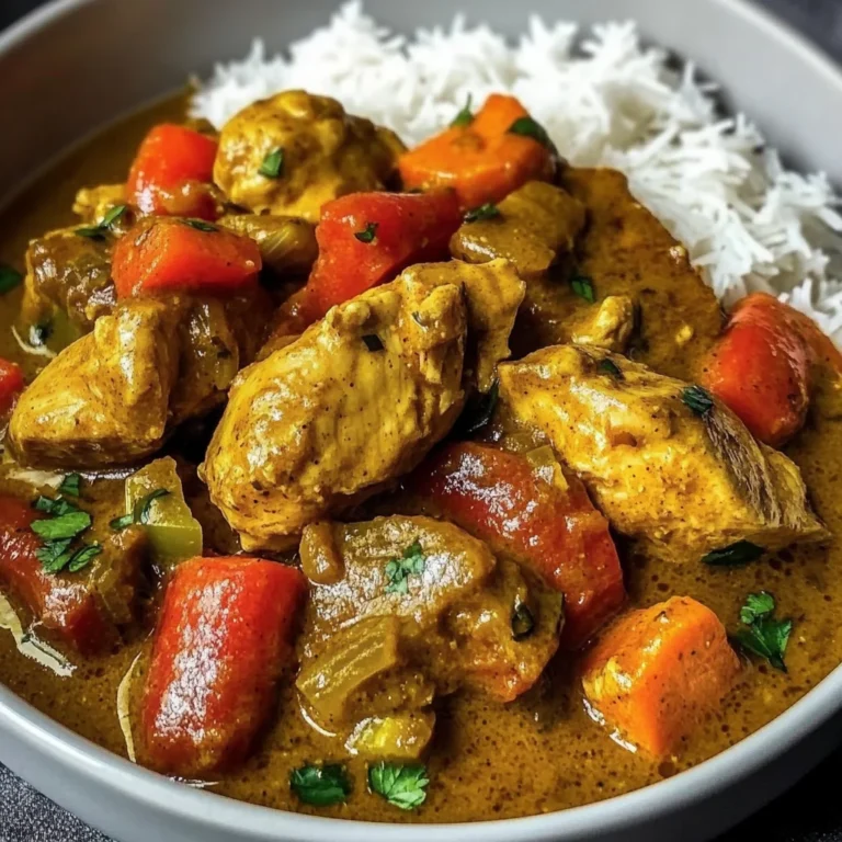 Creamy Jamaican Chicken Curry with Coconut & Spice