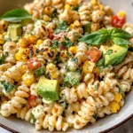 Creamy Street Corn Pasta Salad