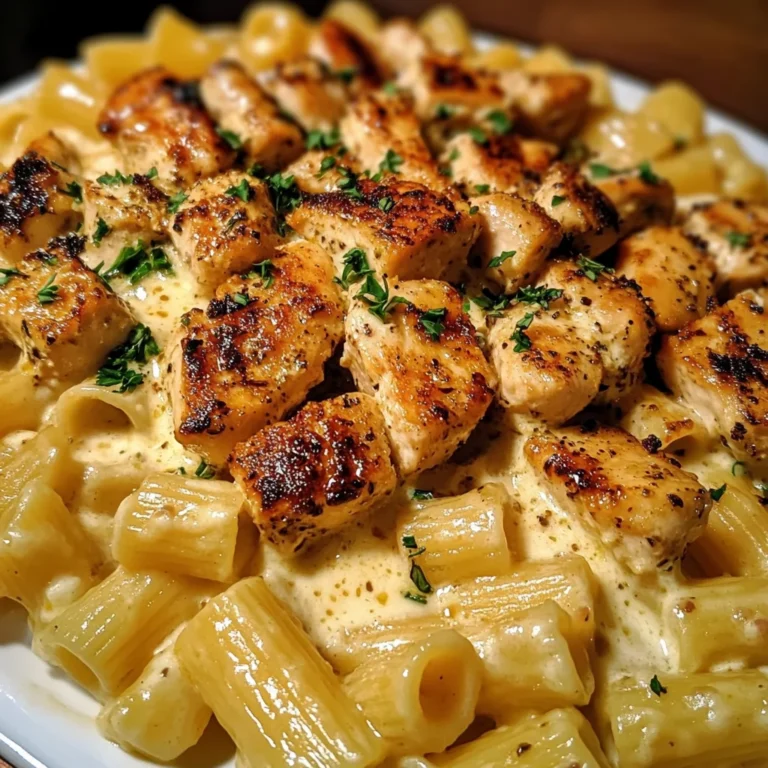 Creamy Velveeta Chicken Rigatoni Recipe