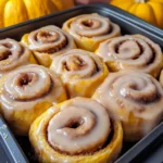 Homemade Pumpkin Chai Cinnamon Rolls