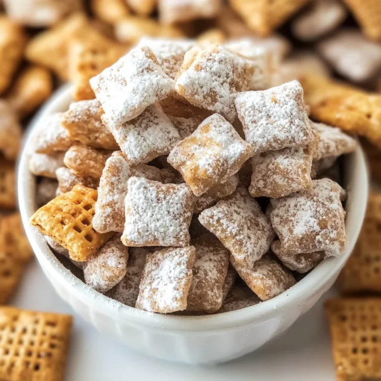 Pumpkin Spice Puppy Chow