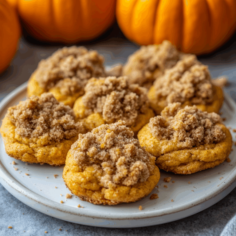 Copycat Crumbl Pumpkin Cake Cookies