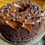 Chocolate Pound Cake with Chocolate Frosting