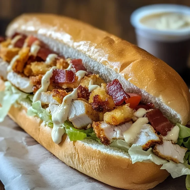 Chopped Chicken Bacon Ranch Sub: An Amazing Ultimate Recipe