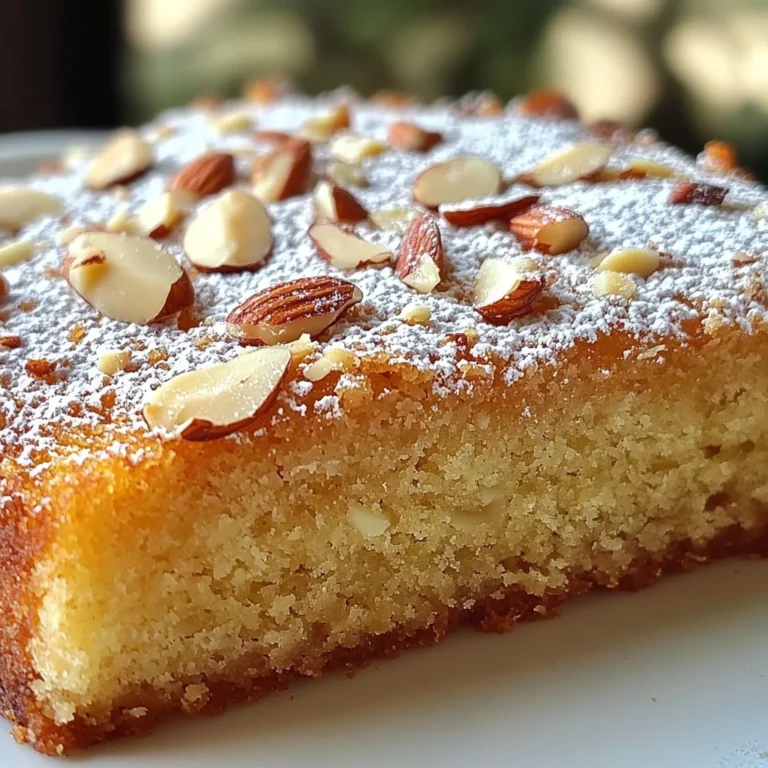 Greek Almond Cake (Amygdalopita) – Moist & Traditional Mediterranean Dessert
