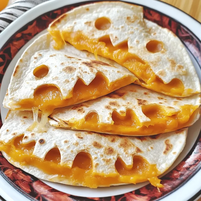 Jack o' Lantern Quesadillas