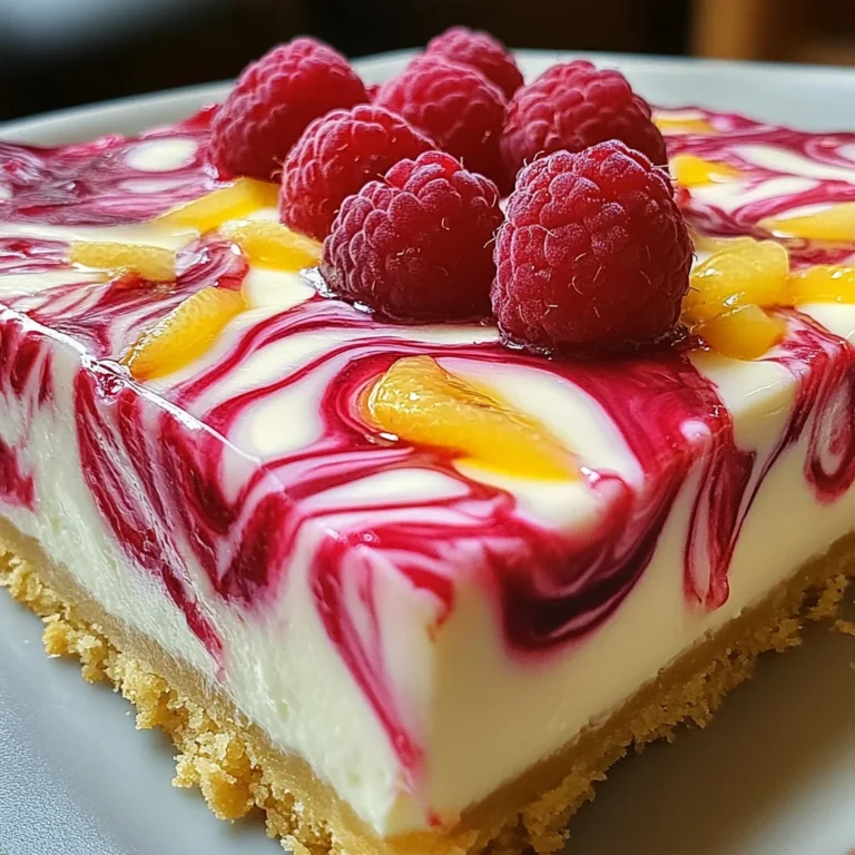 LEMON RASPBERRY SWIRL CHEESECAKE