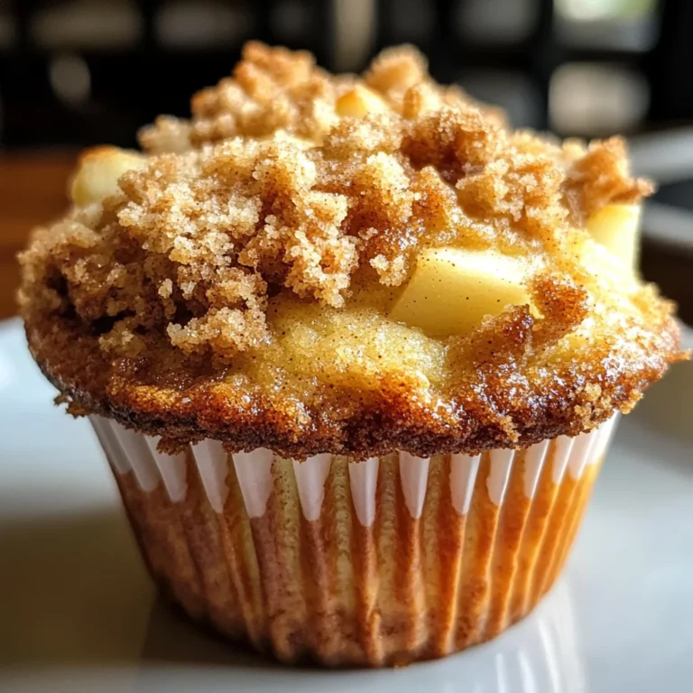 Perfect Apple Cinnamon Streusel Muffins in Just 40 Minutes