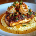 Red Snapper Shrimp Grits Cajun