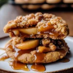 Salted Caramel Apple Pie Cookies