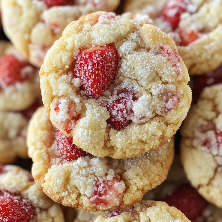Strawberry Shortcake Cookies