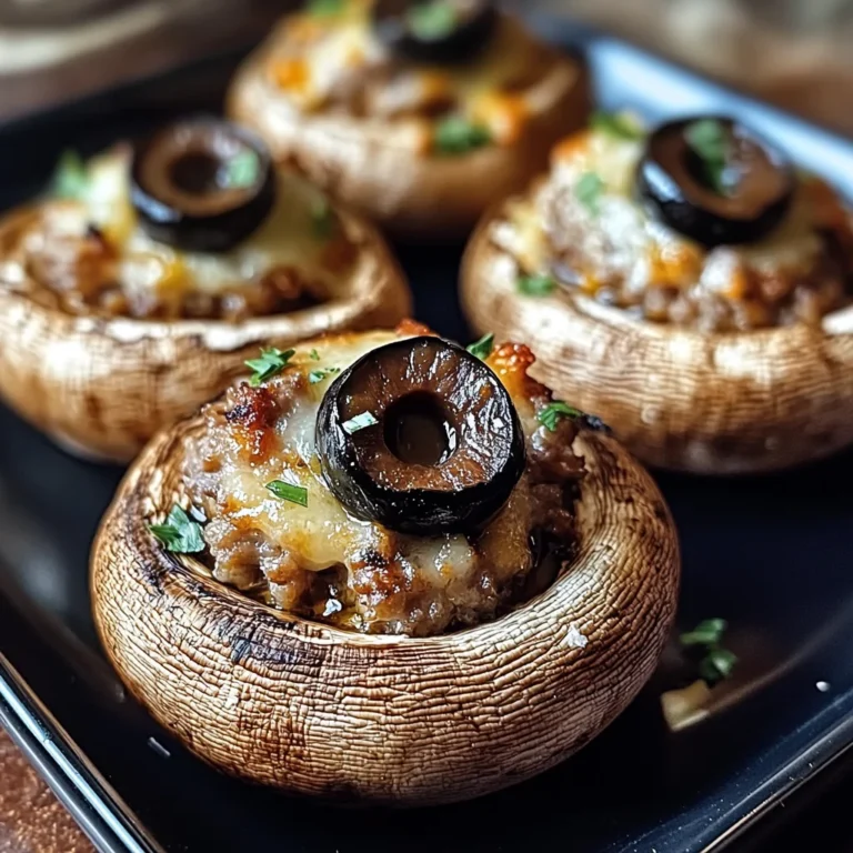 Stuffed Mushroom Eyeballs