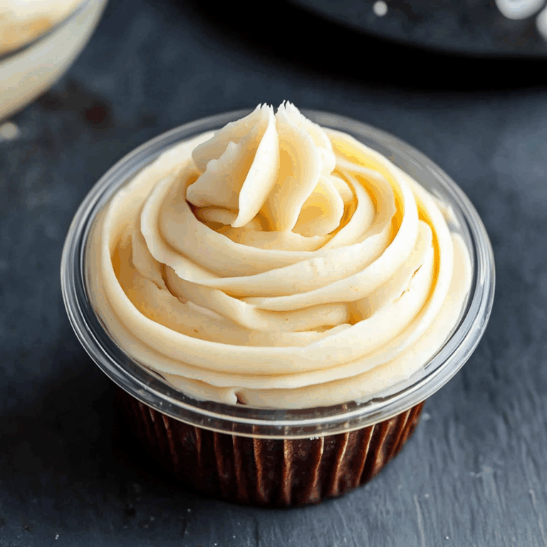 Easy Honey Frosting (Without Powdered Sugar)