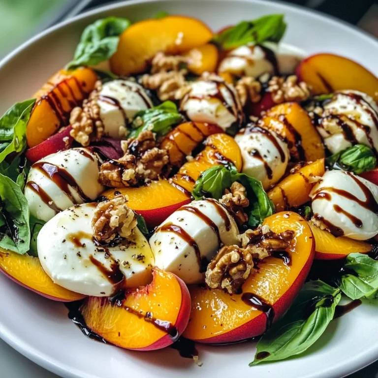 Millionaire Peach Salad