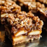 Salted Caramel Apple Pie Bars