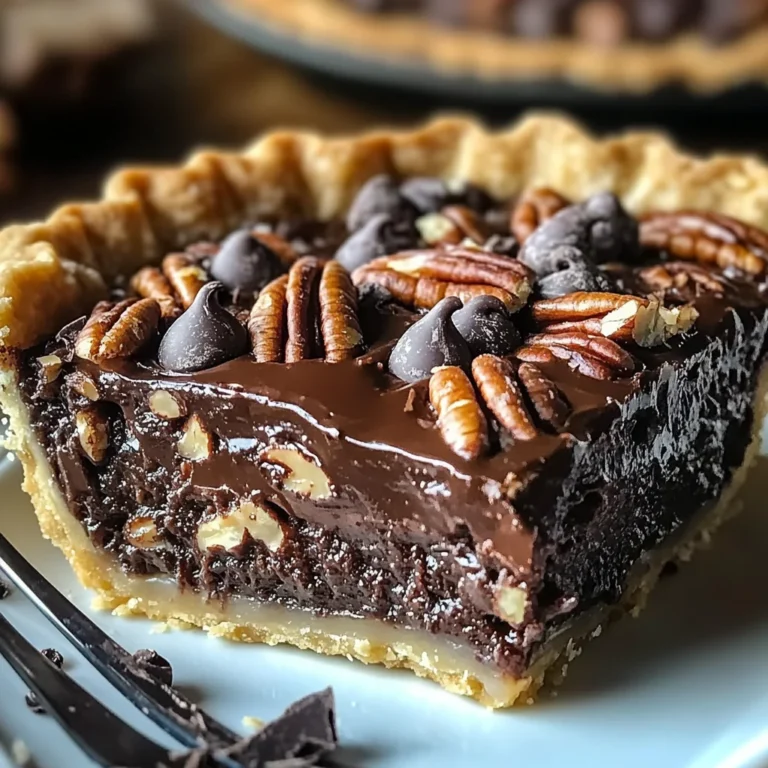 Texas Chocolate Pecan Pie