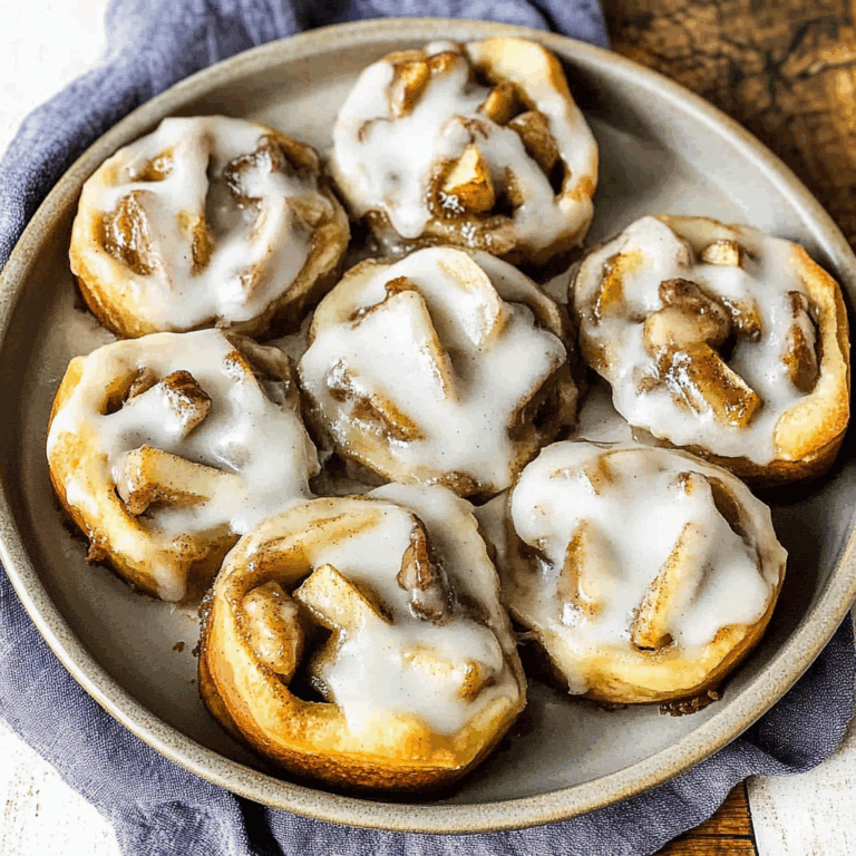 Cinnamon Roll Apple Pie